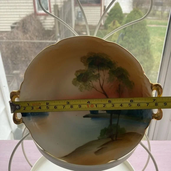 Vintage Sunset Noritake Handpainted Dish - Picture 5 of 5
